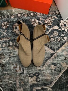 Italian suede boots from Barney’s brand